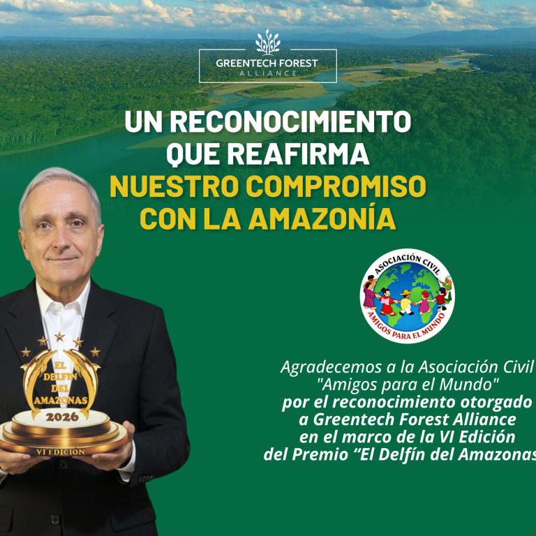 Un reconocimiento que reafirma nuestro compromiso con la Amazonía